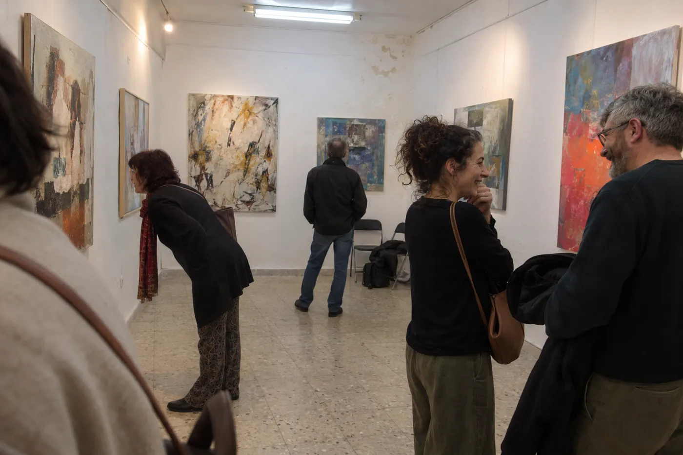 Inauguración de la exposición «Retrospectiva», de Antonio Espinar