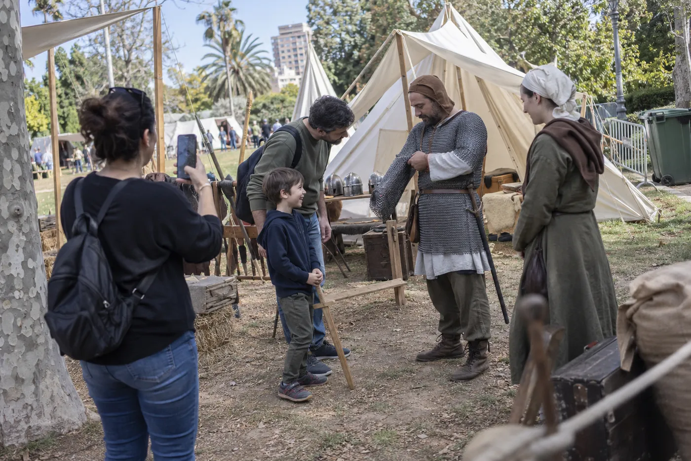 Reconstitution historique du camp militaire du roi Jaume I