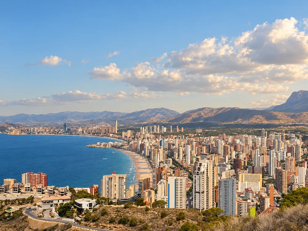 La Cruz de Benidorm (Mirador de la Creu)