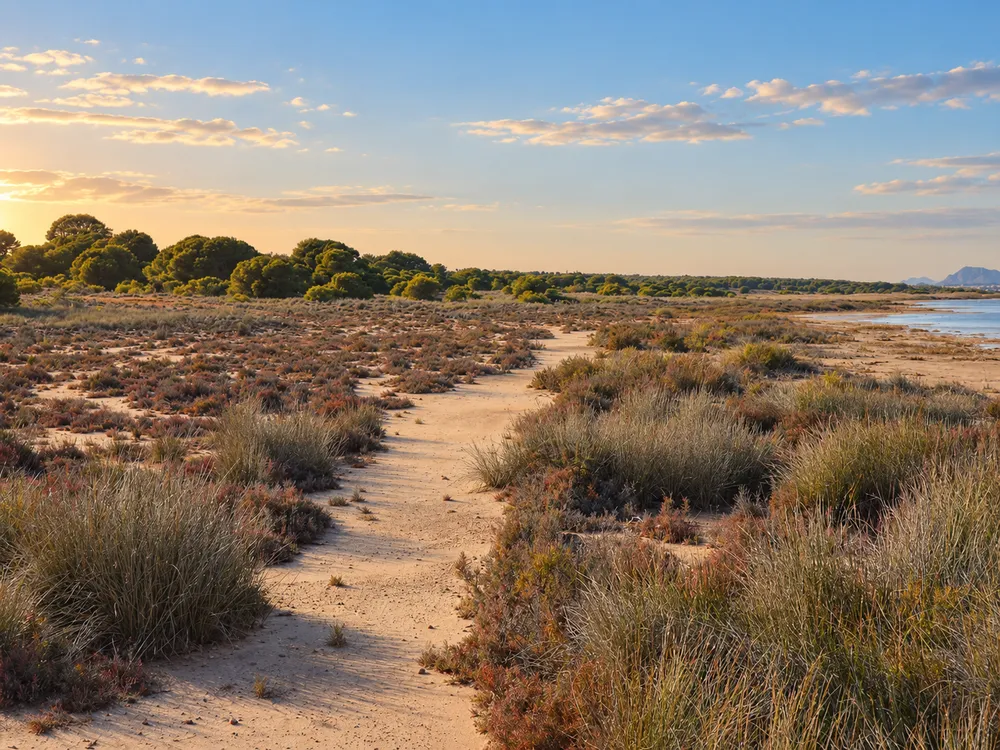 Parque Natural de las Lagunas de La Mata y Torrevieja (Laguna Rosa)