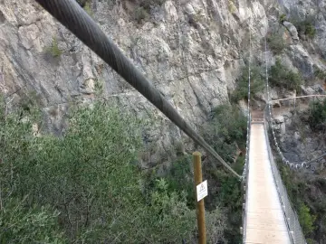 Ruta de los Puentes Colgantes (senda de los Pantaneros)