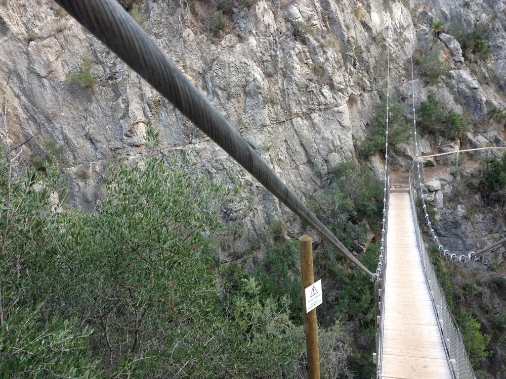 Ruta de los Puentes Colgantes (senda de los Pantaneros)